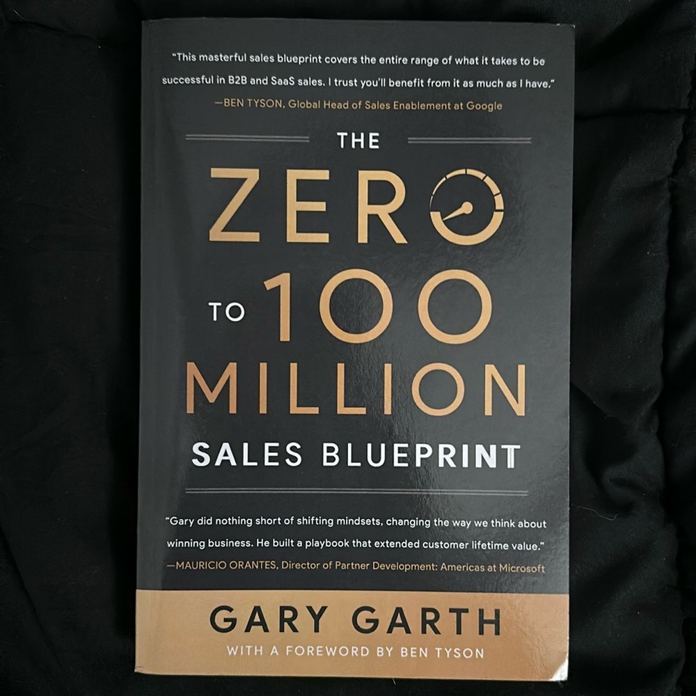 The Zero to 100 Million Sales Blueprint book